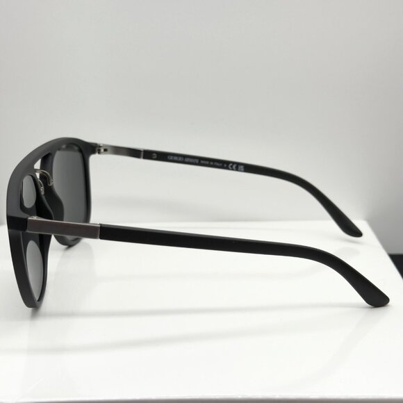 Georgio Armani AR8118 5001/87 Matte Black Sunglasses Grey Lens - Picture 4 of 14